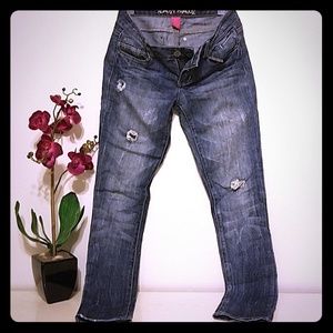 Almost Famous Distressed Skinny Jeans